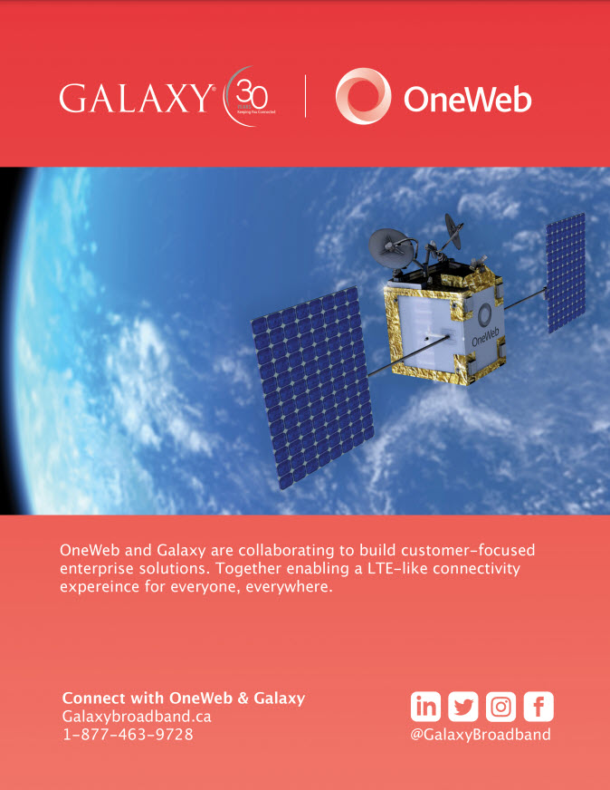 OneWeb ᐊᒻᒪᓗ Galaxy ᑲᑐᔾᔨᖃᑎᒌᑦᑑᒃ ᐊᑐᐃᓐᓇᐅᑎᑦᓯᑦᓱᑎᒃ 5G/LTE ᑲᓲᒪᔾᔪᑎᓂᒃ ᐅᑭᐅᖅᑕᖅᑐᖓᓂ ᑲᓇᑕᐅᑉ